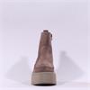 Marco Moreo Vale Stud Detail Wedge Boot - Taupe Suede